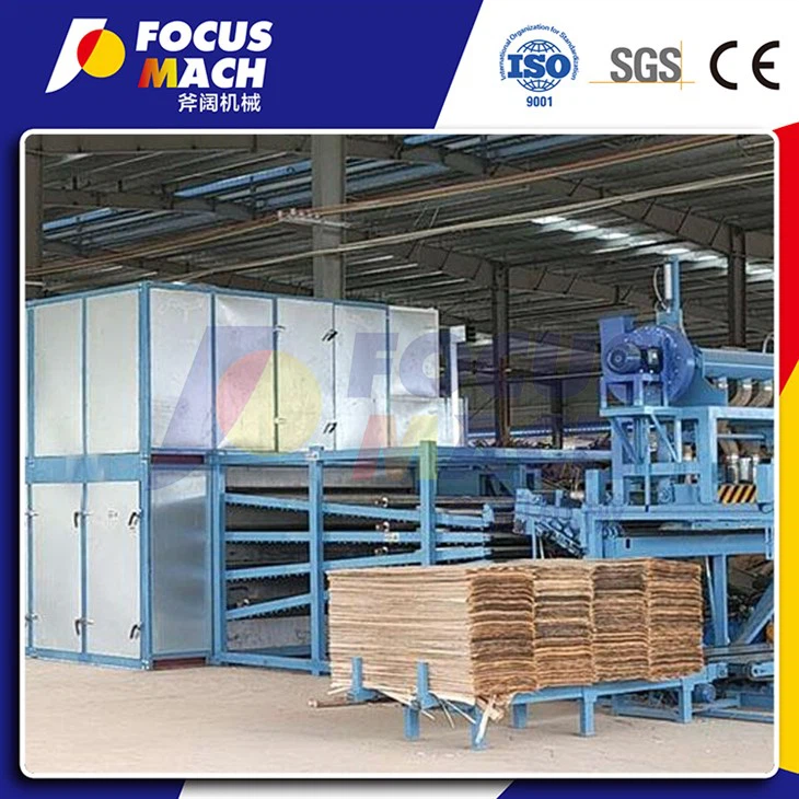 4 ডেক প্লাইউড ভিনিয়ার ড্রায়ার মেশিন