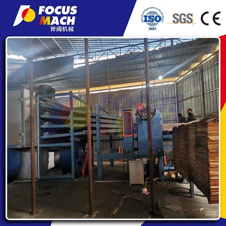 4 Deck Plywood Veneer Dryer Machine