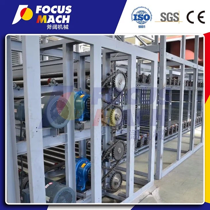 Four Section Roller Veneer Drying Machine