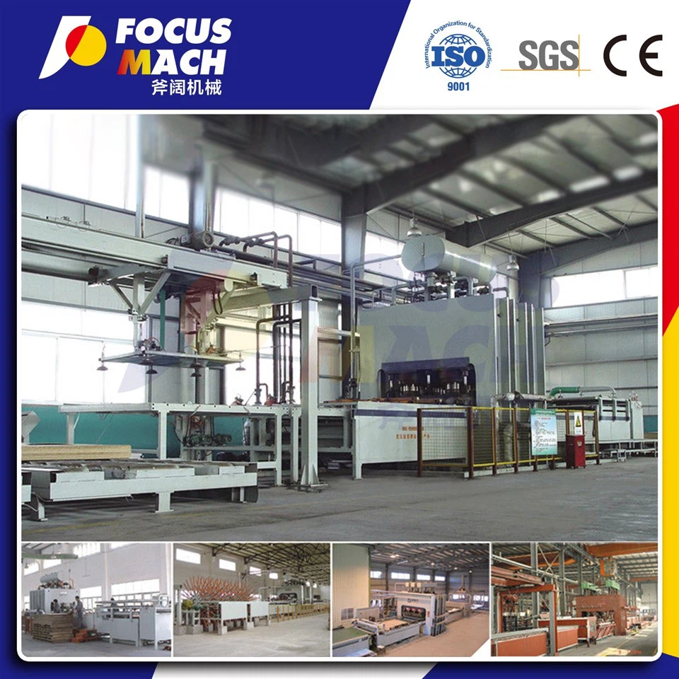 Short Cycle Melamine Laminated Hot Press Machine
