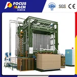 পাতলা পাতলা কাঠ ব্যহ্যাবরণ হট প্রেস মেশিন